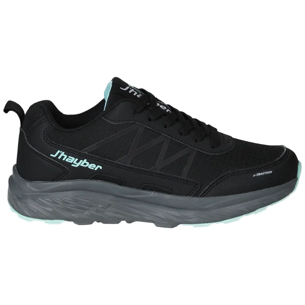 j'hayber Zapatillas de running para mujer Recibo negro Ahorra y exporta