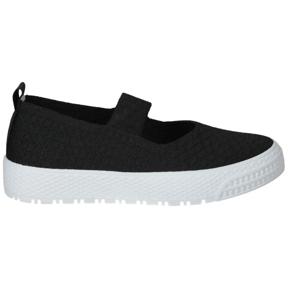 j'hayber Zapatillas cómodas de mujer Checote negro