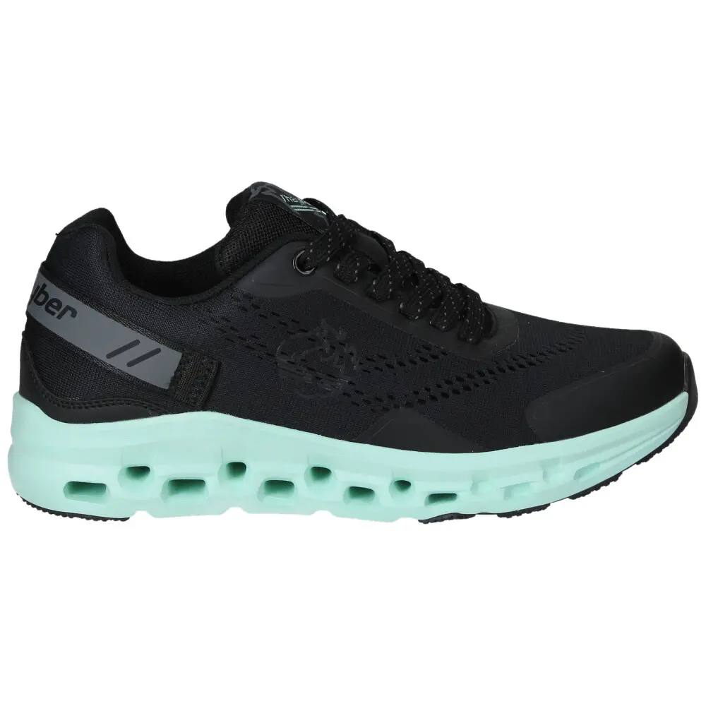 j'hayber Zapatillas de running para mujer Red negro