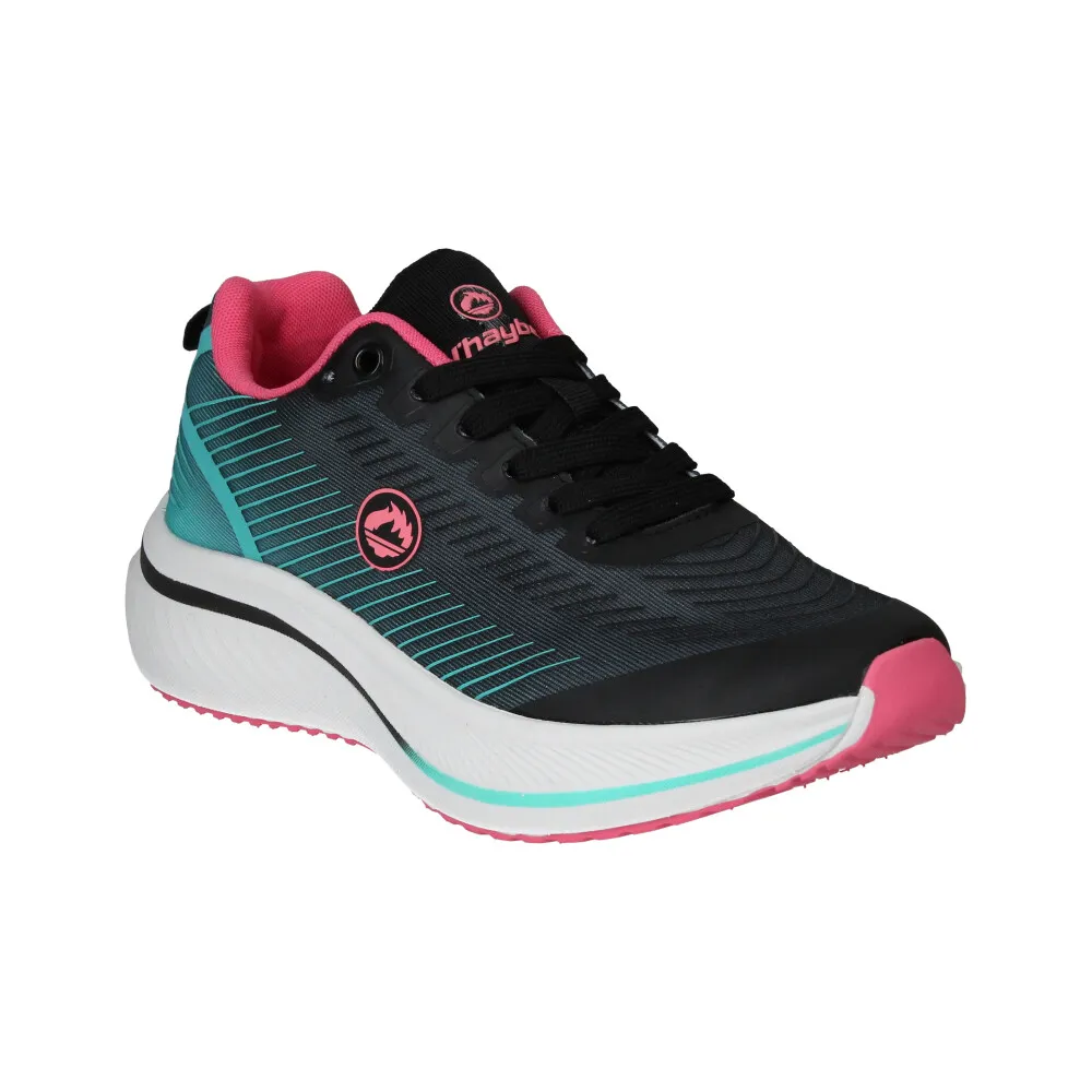 j'hayber Zapatillas Running de mujer Repaso Negro Ahorra y exporta