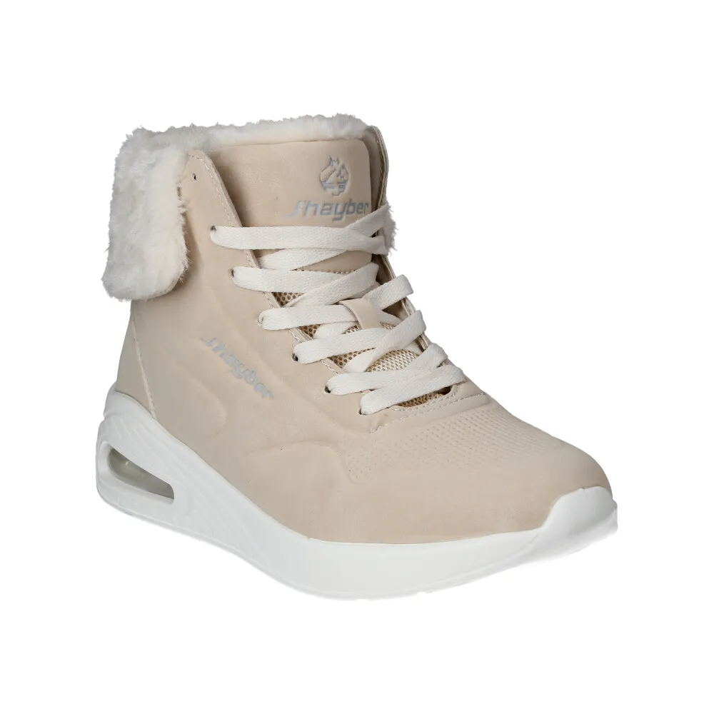j'hayber Botas Travel de mujer Chedola Beige Rebajas de fin de temporada