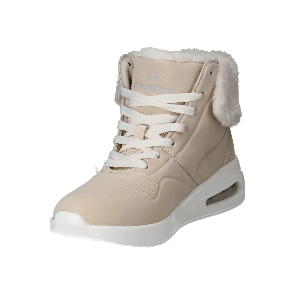 j'hayber Botas Travel de mujer Chedola Beige Rebajas de fin de temporada
