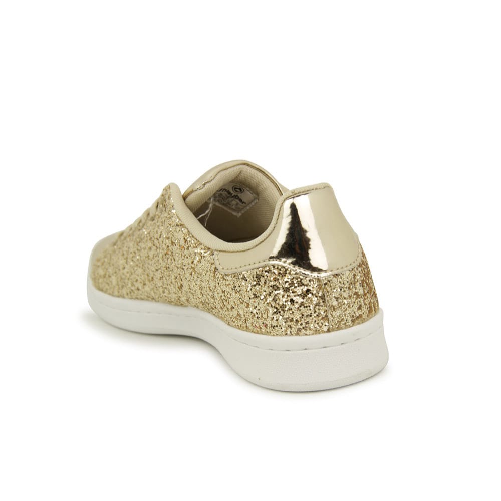 j'hayber Zapatillas doradas con brillo de mujer Checuna Outlet