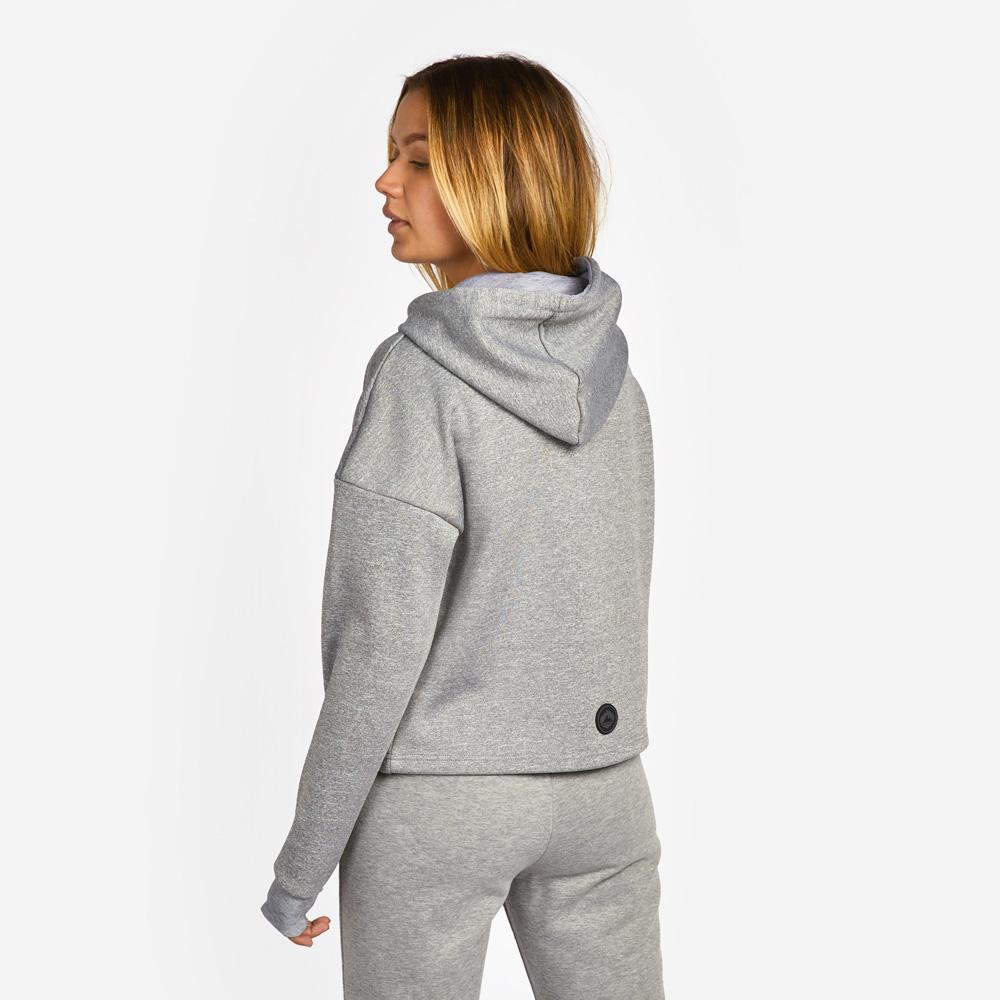 j'hayber Sudadera de mujer CRUNCH Gris Liquidación
