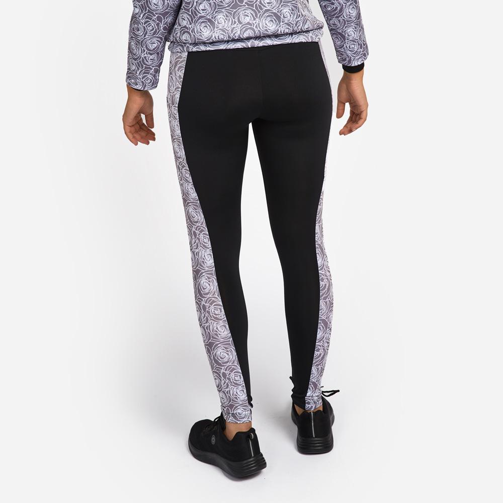 j'hayber Legging de mujer ROSE Negro-Gris Ofertas especiales
