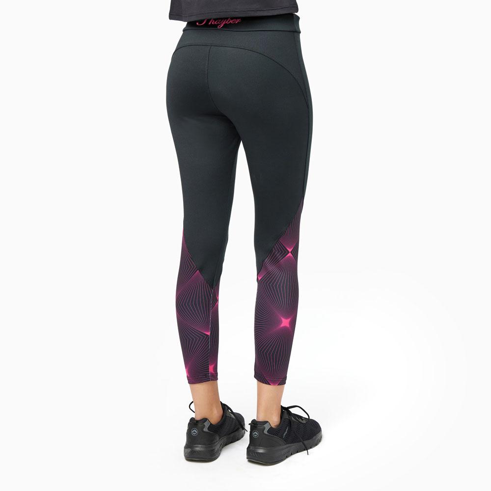 j'hayber Legging de mujer SPARKLE Fucsia-Negro Precio ultrabajo