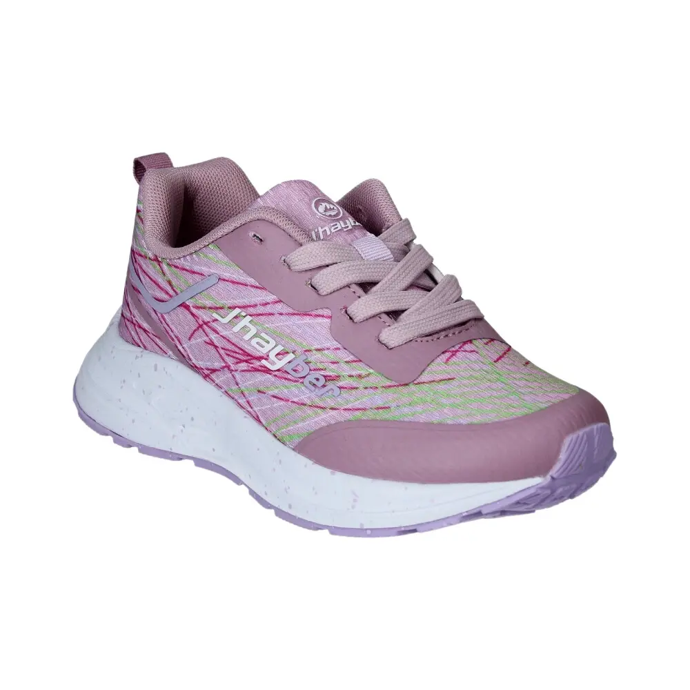 j'hayber Deportivos de running de niña Rima rosa Última moda
