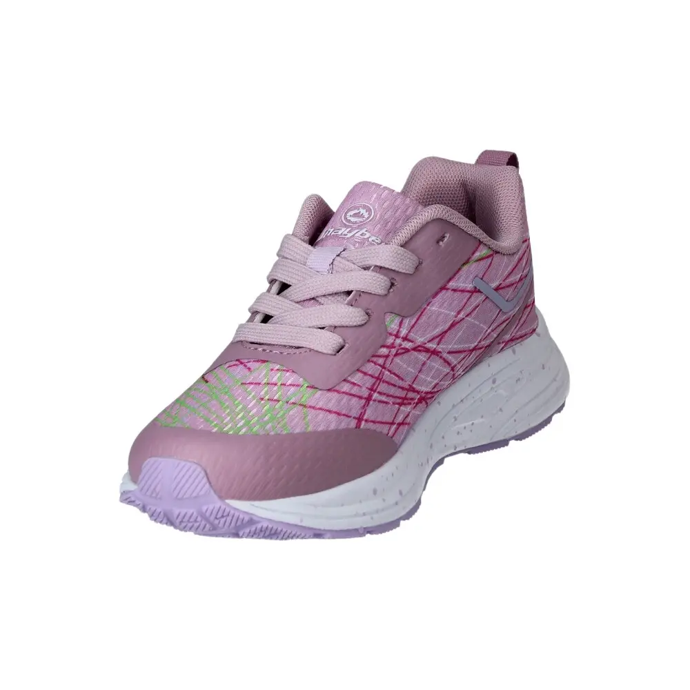j'hayber Deportivos de running de niña Rima rosa Última moda