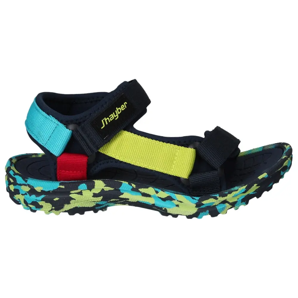 j'hayber Sandalias de niño Bitagora azul