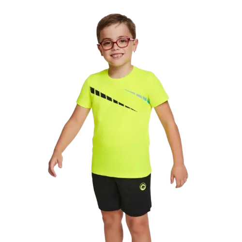 j'hayber Conjunto de niño Diagonal amarillo Oferta especial de fábrica