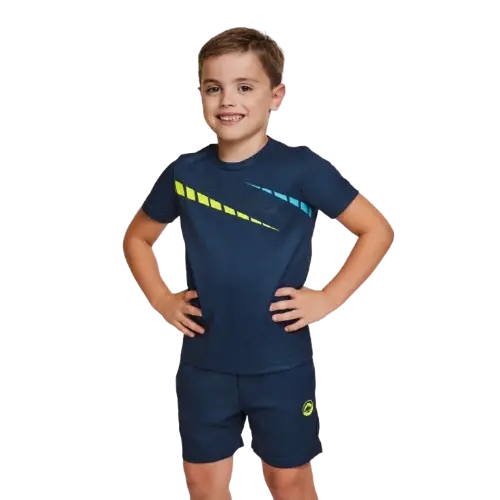 j'hayber Conjunto de niño Diagonal azul Promoción trimestral