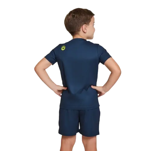 j'hayber Conjunto de niño Diagonal azul Promoción trimestral