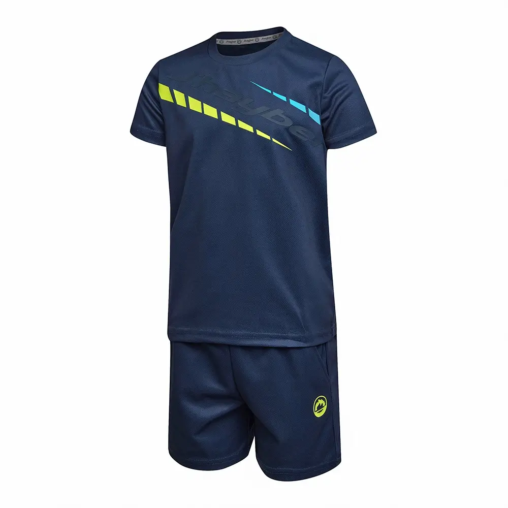 j'hayber Conjunto de niño Diagonal azul Promoción trimestral