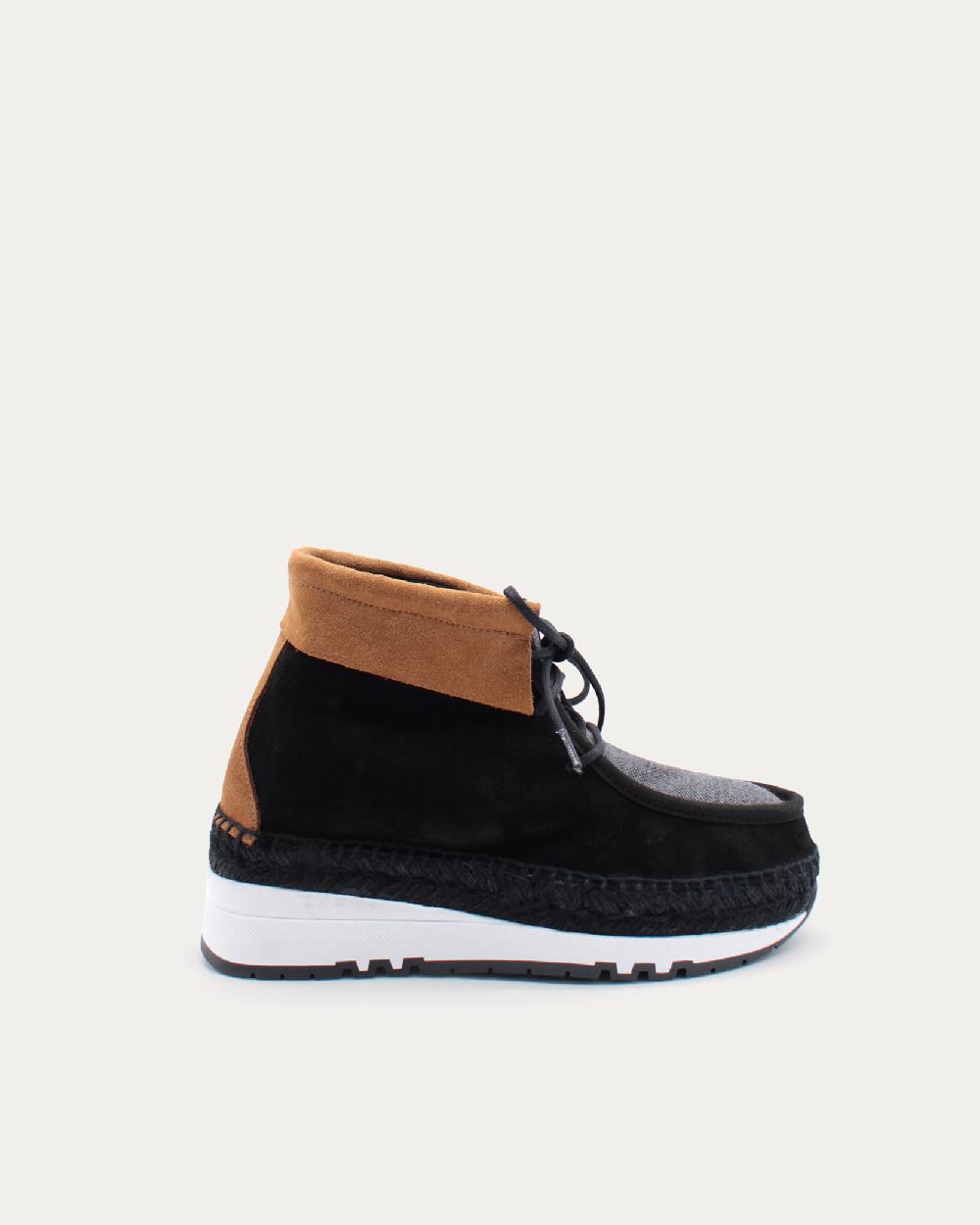 juncal aguirre Botines Louro Negro Rebajas top