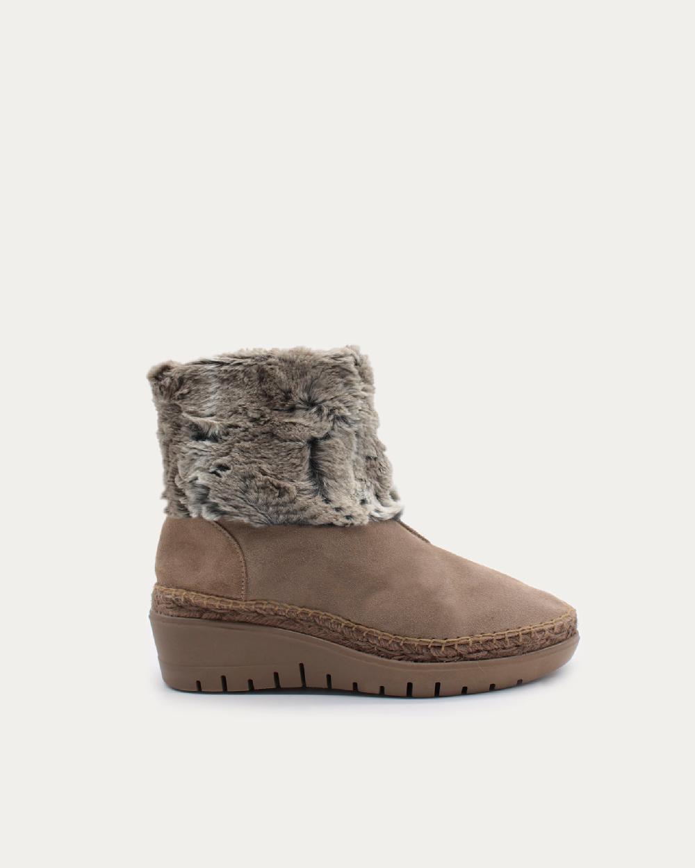 juncal aguirre Botas Devi Taupe Envío internacional gratuito