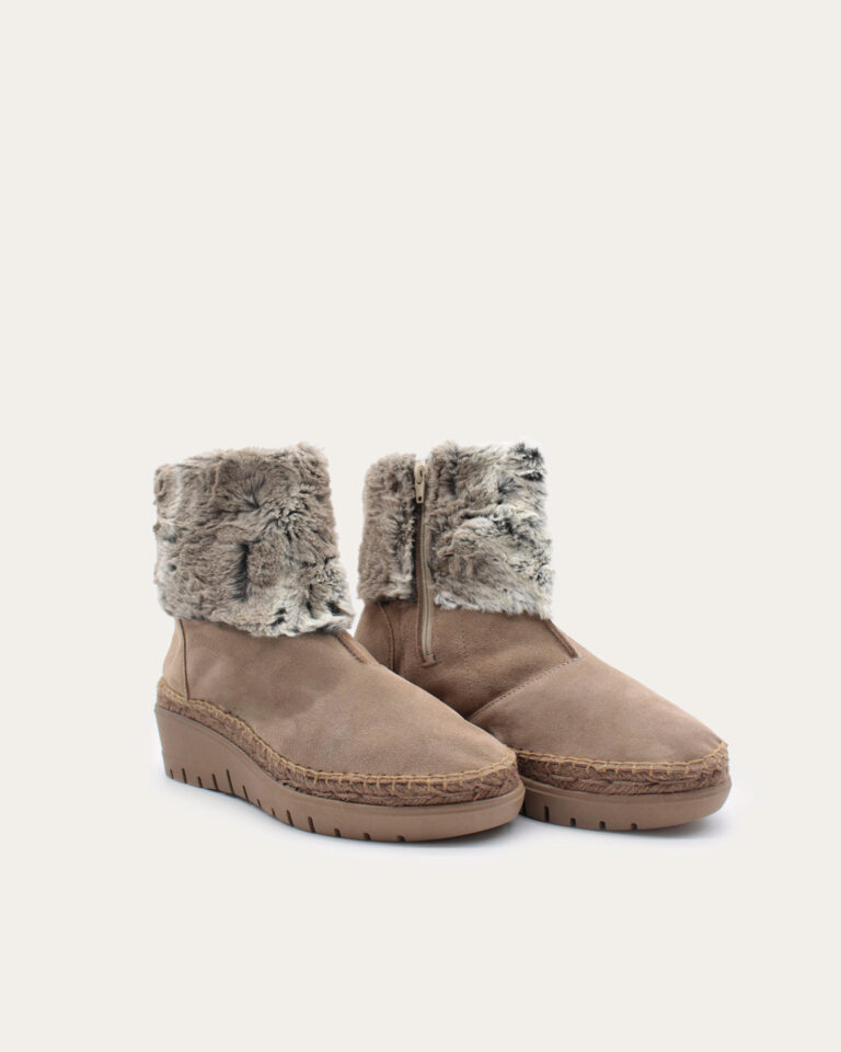 juncal aguirre Botas Devi Taupe Envío internacional gratuito