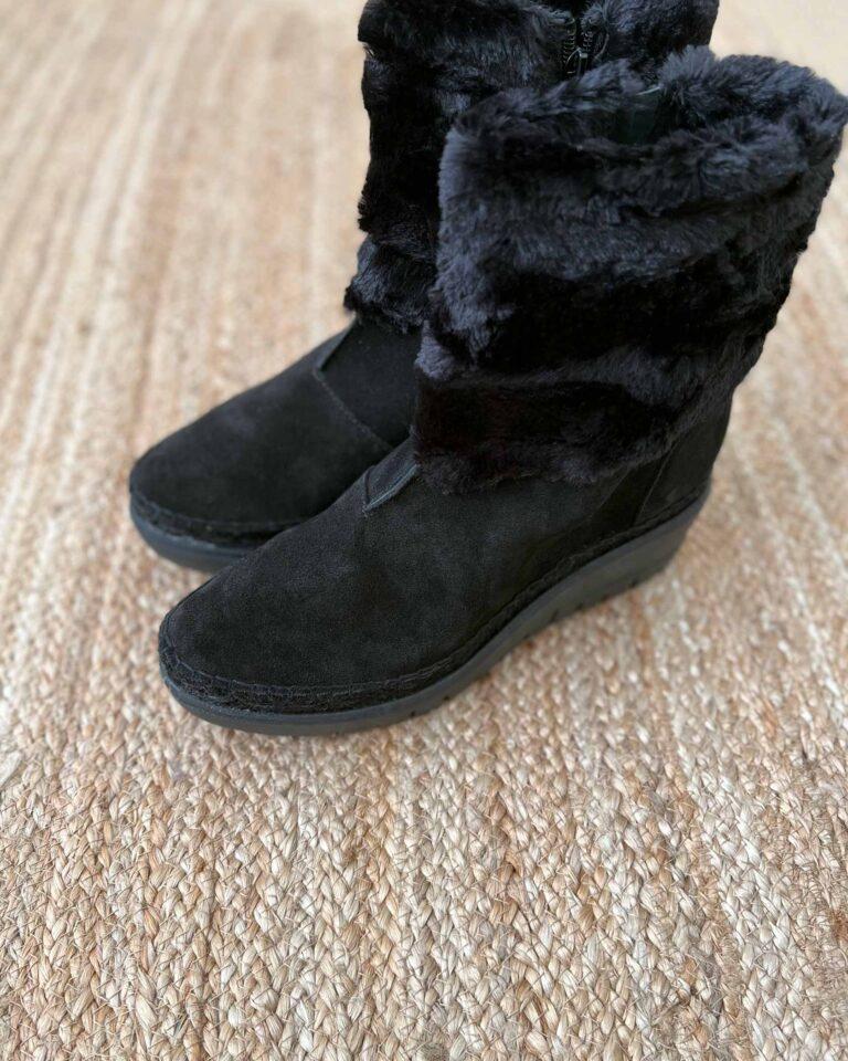 juncal aguirre Botas Devi Negras Tienda de fábrica