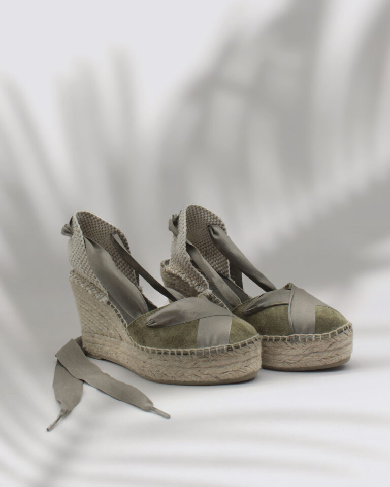 juncal aguirre Alpargatas Silene Kaki Precio ultrabajo