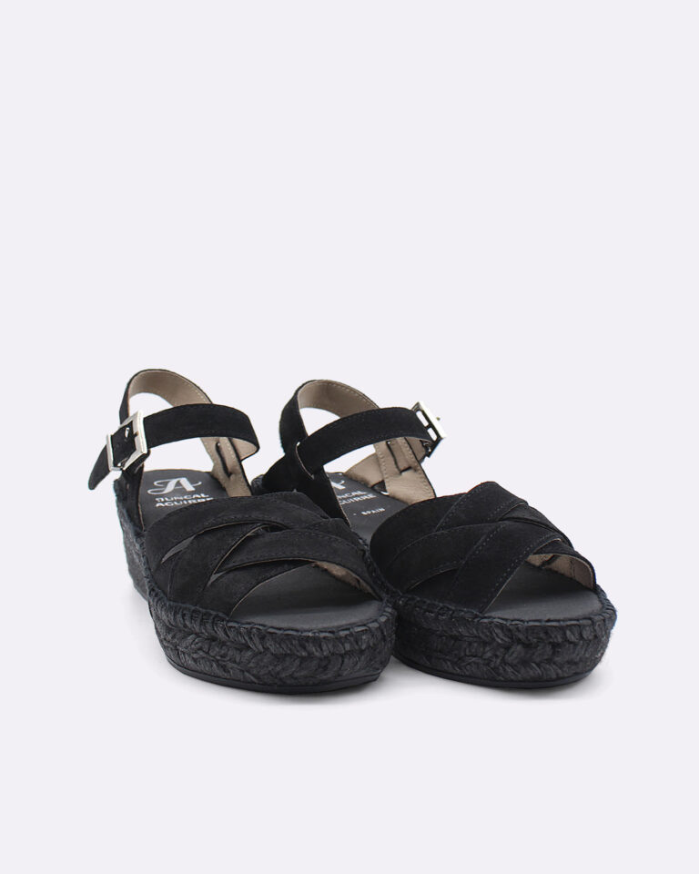 juncal aguirre Sandalias Malaya Negro Precio de fábrica