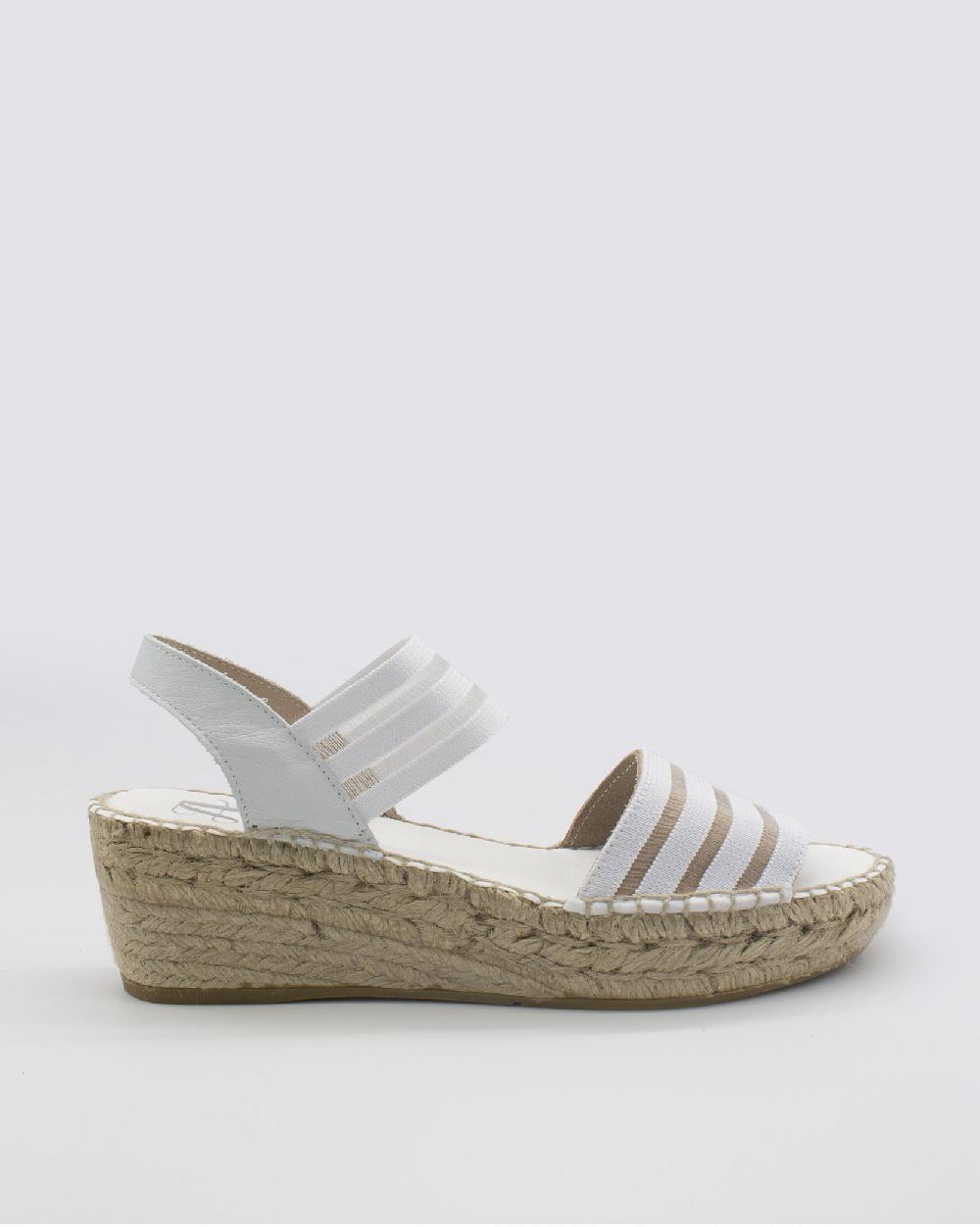 juncal aguirre Sandalias Topacio Blanco Descuento por venta flash