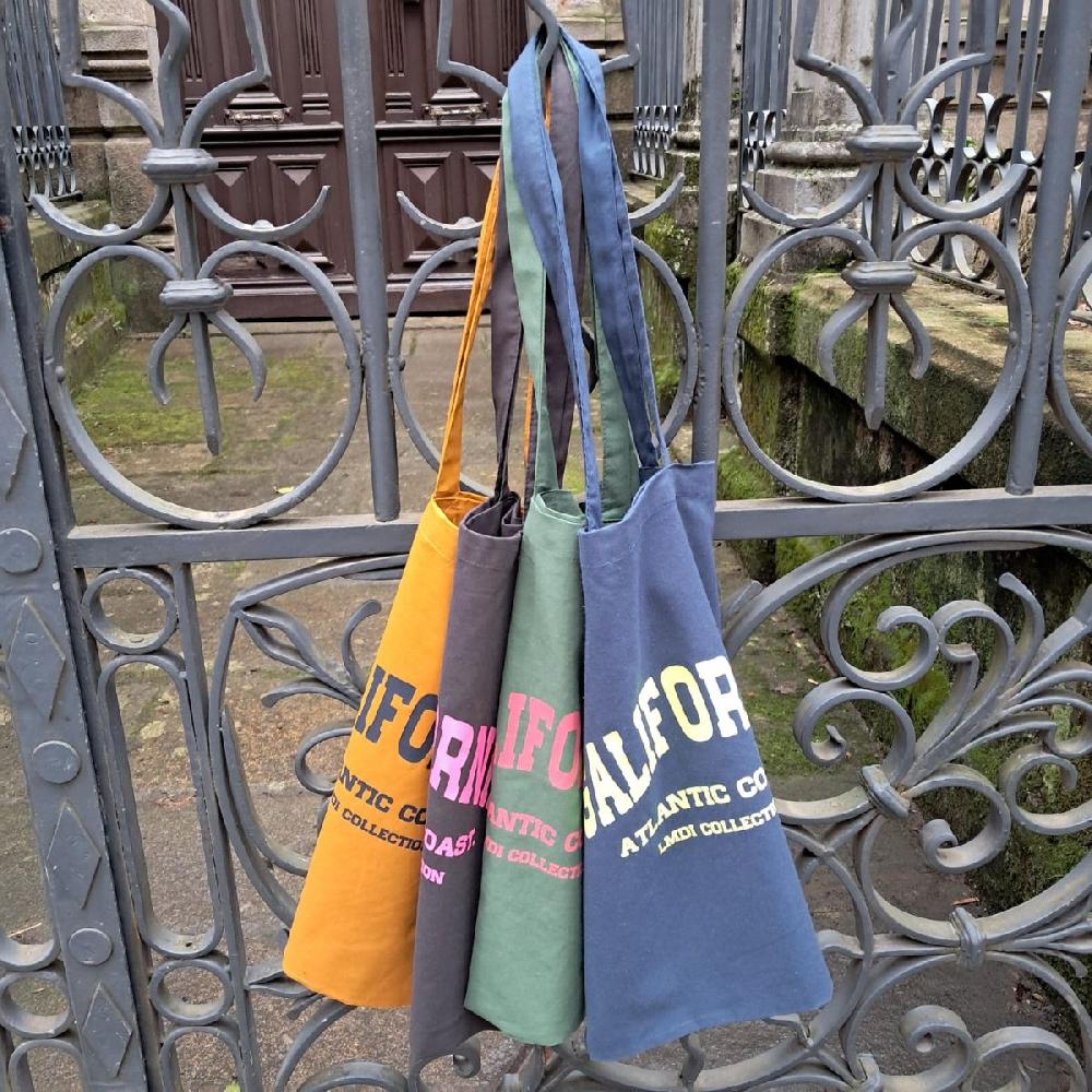 lmdi collection Bolsa “Galifornia Atlantic Coast” Gris Oscuro Libre de impuestos