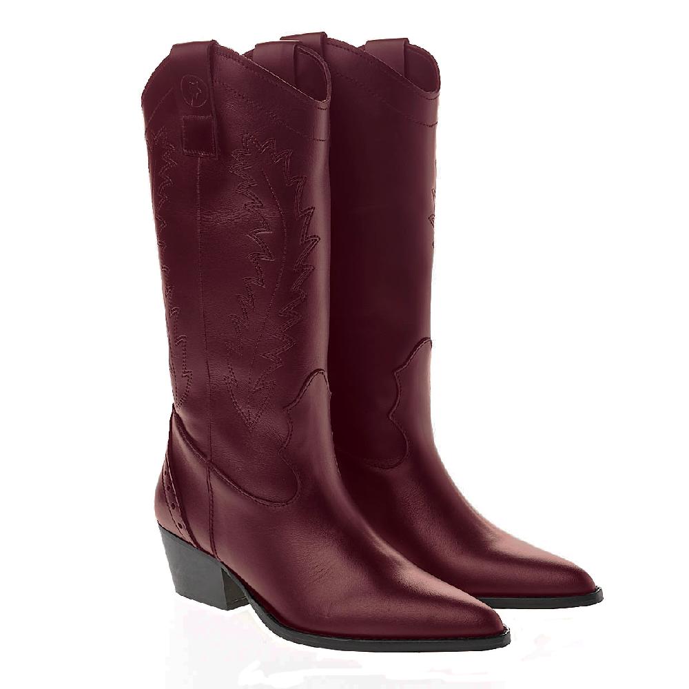 lmdi collection Bota Cowboy Oregon Burdeos LMDI Collection Ofertas de temporada