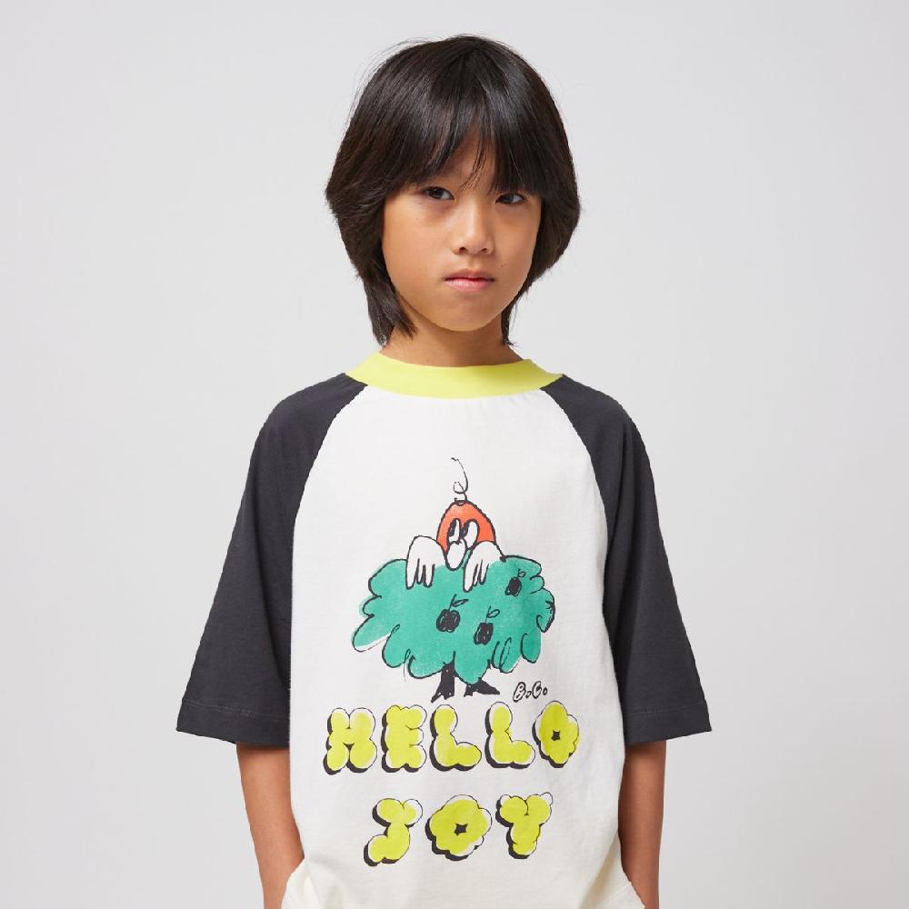 lmdi collection Camiseta mangas raglán Hello Joy Bobo Choses Envío gratis