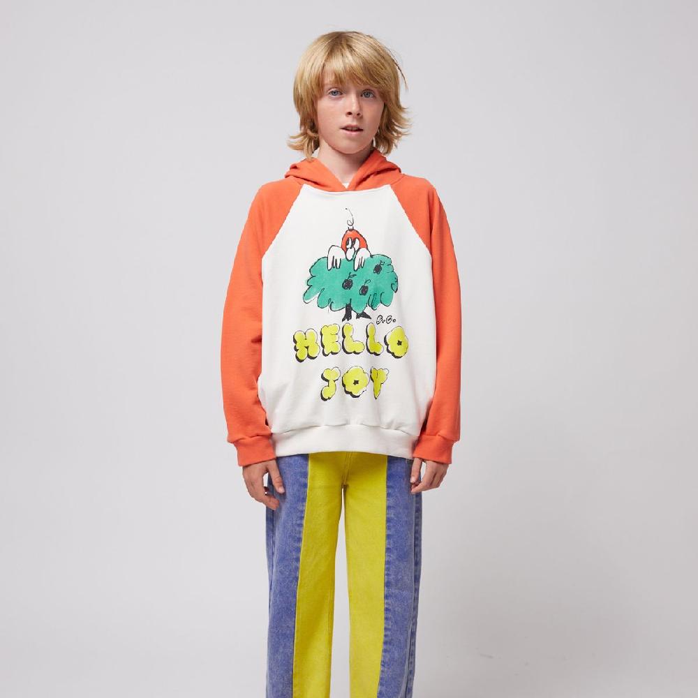 lmdi collection Sudadera con capucha de mangas raglán Hello Joy Bobo Choses Último día