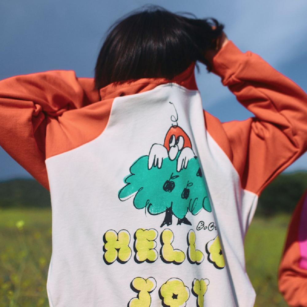 lmdi collection Sudadera con capucha de mangas raglán Hello Joy Bobo Choses Último día