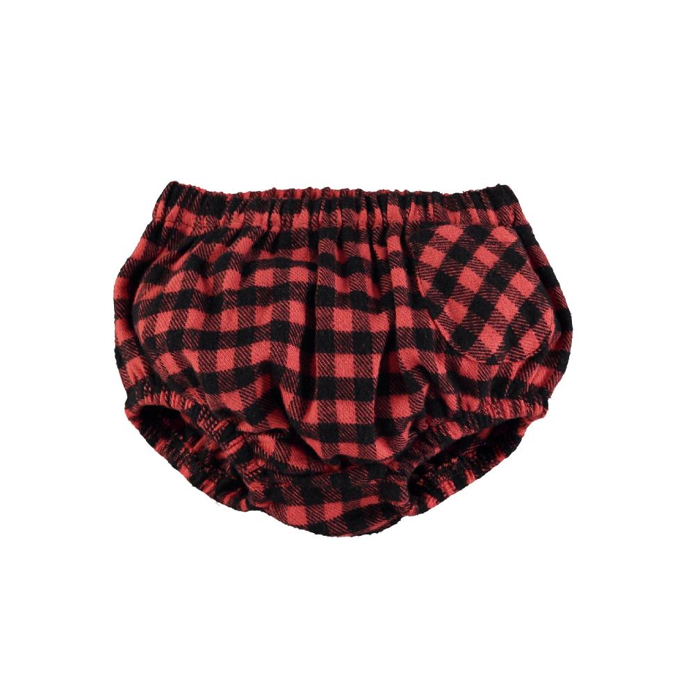 lmdi collection Ranita cuadro vichy rojo&negro Piupiuchick Limitado a 3 días