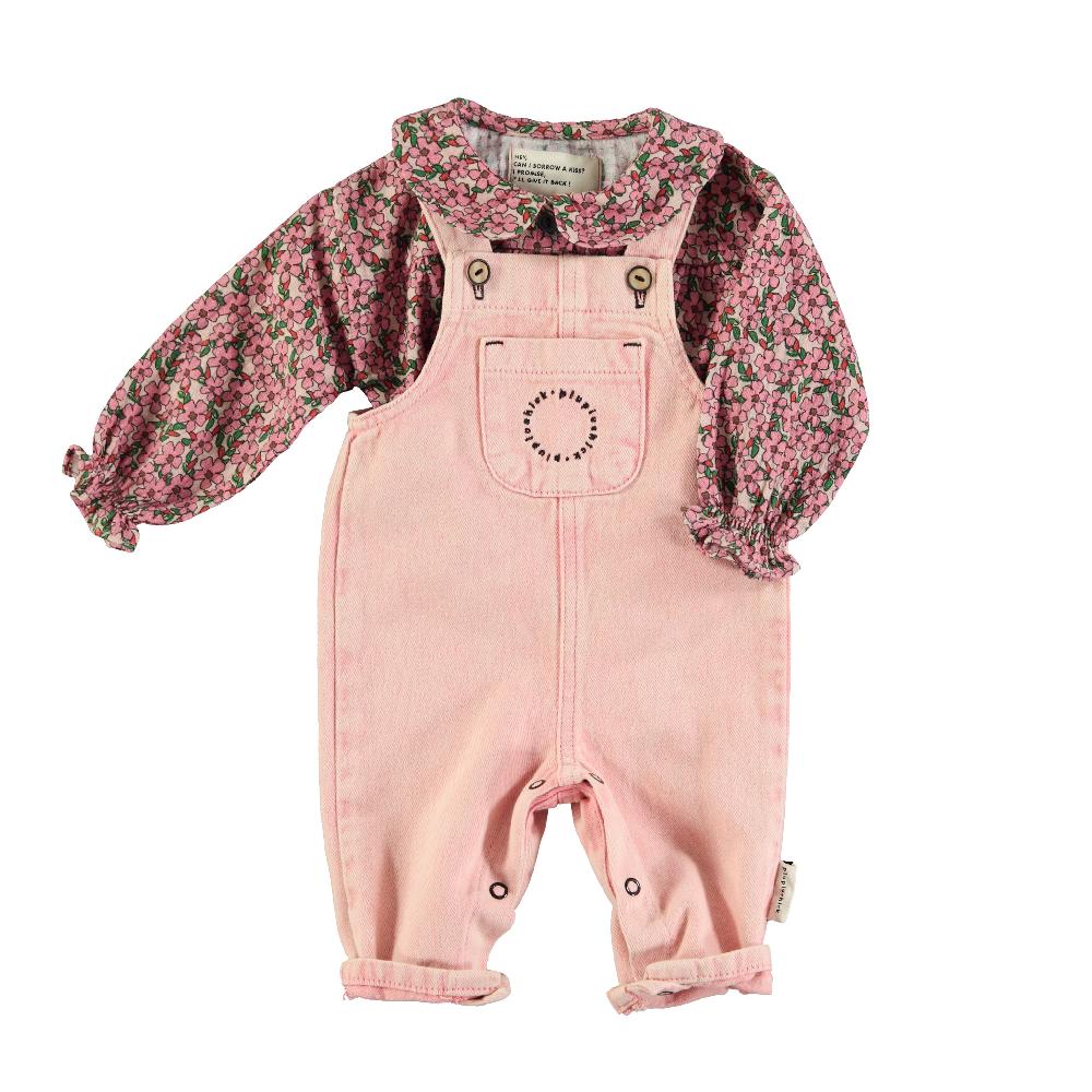 lmdi collection Peto de bebé rosa Piupiuchick Descuentos del mes