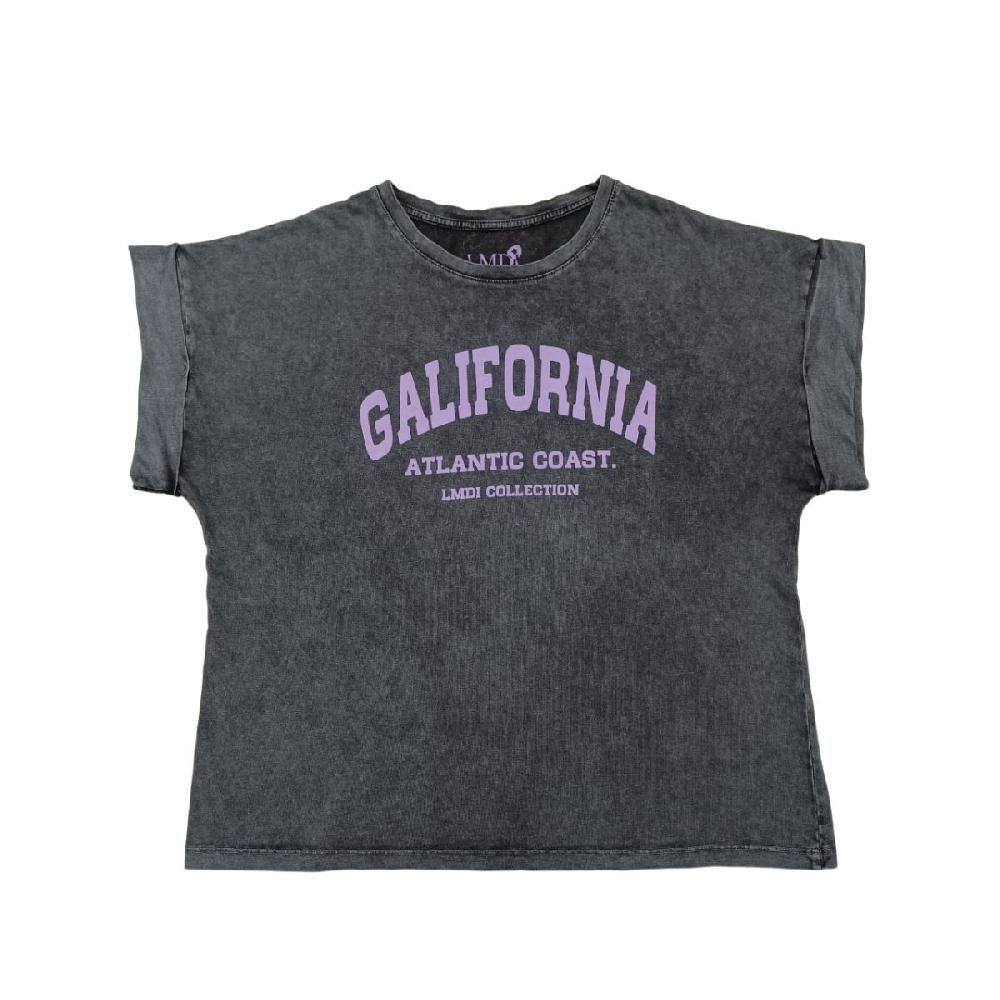 lmdi collection Camiseta “Galifornia Atlantic Coast” LMDI Collection Lila Descuento por venta flash