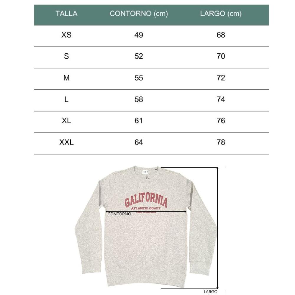 lmdi collection Sudadera Edición Limitada “Galifornia” Unisex Gris Ofertas especiales