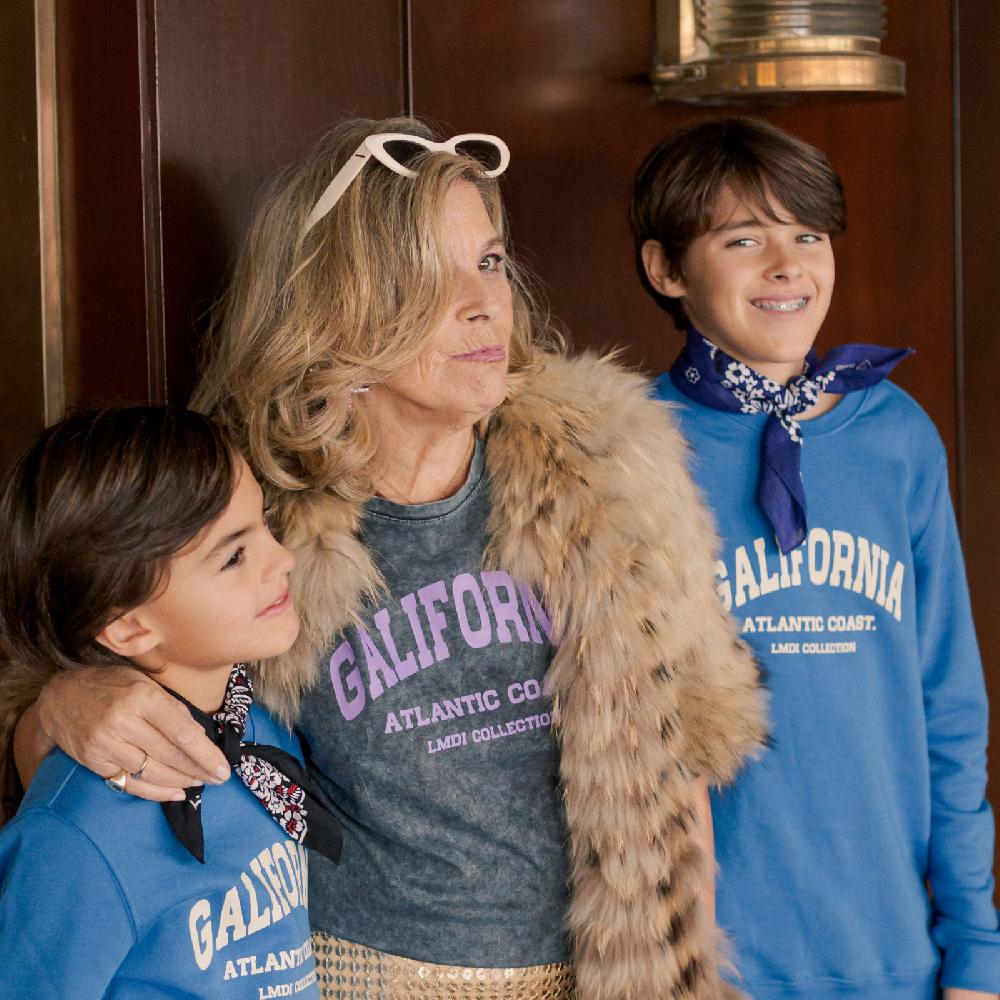 lmdi collection Sudadera Edición Limitada “Galifornia” niño azul 2025