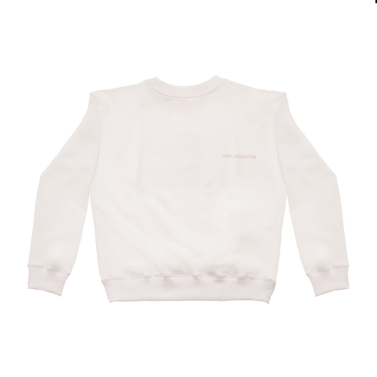 lmdi collection Sudadera A la Fresca Kids color blanco Venta caliente