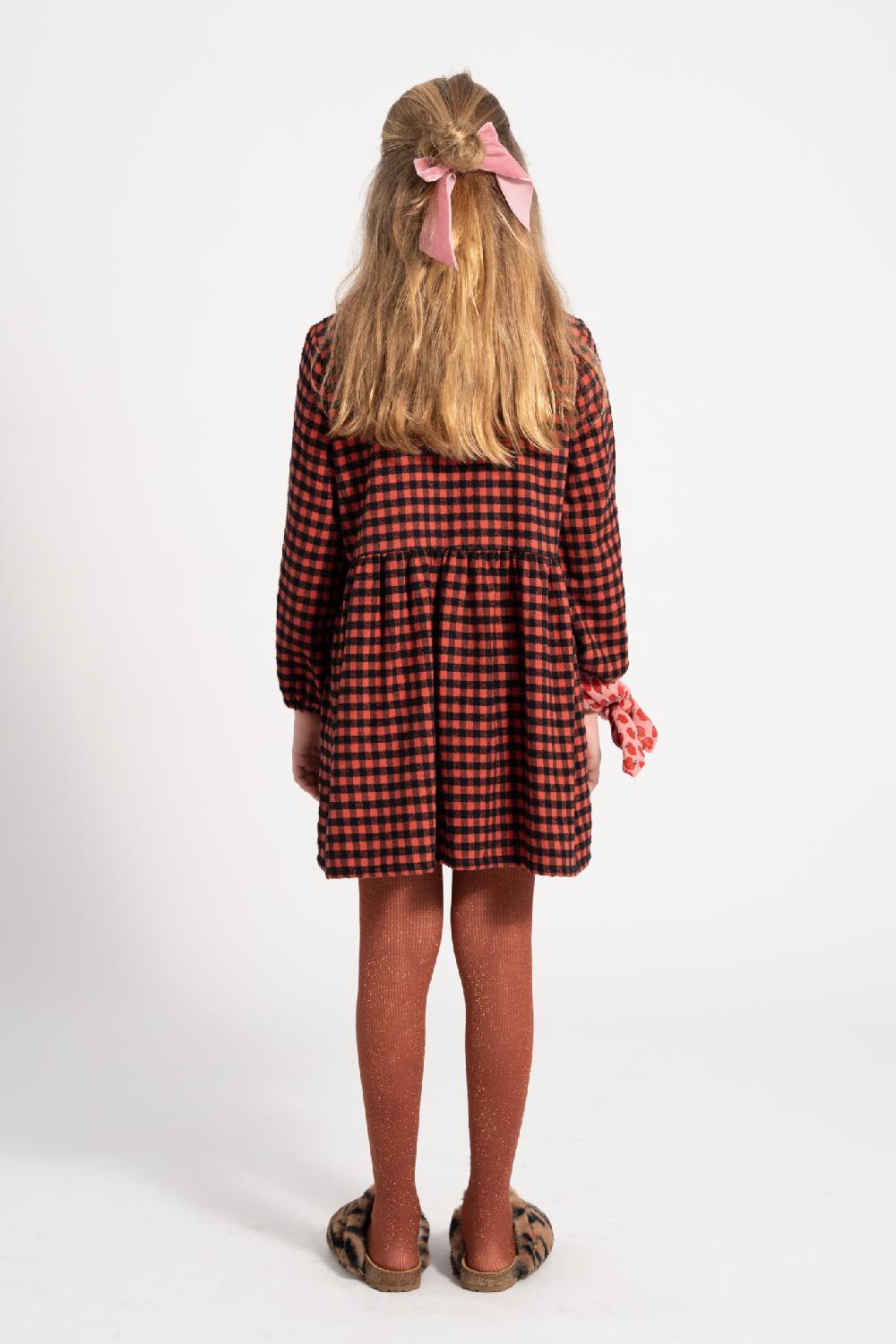 lmdi collection Vestido cuadro vichy rojo&negro Piupiuchick En oferta
