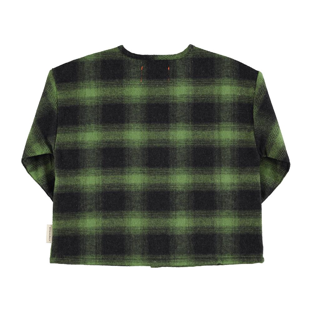 lmdi collection Camisa cuadro verde &negro Piupiuchick Gran oferta