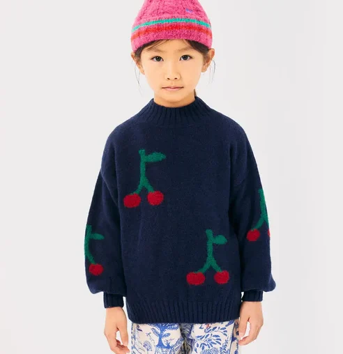lmdi collection Jersey de cuello alto Bobo Cherry Bobo Choses Los más vendidos