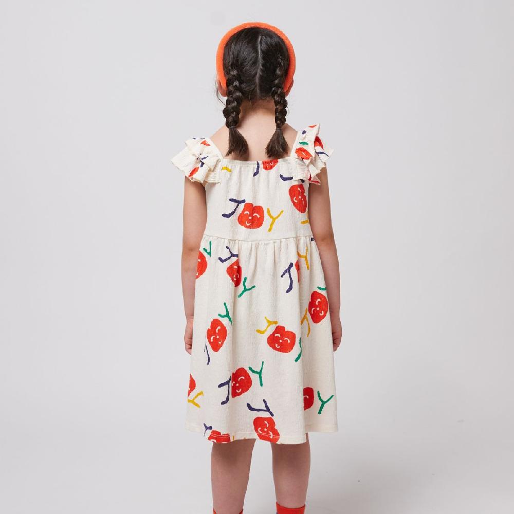 lmdi collection Vestido volantes estampado Smiling Bobo Choses Promoción por tiempo limitado