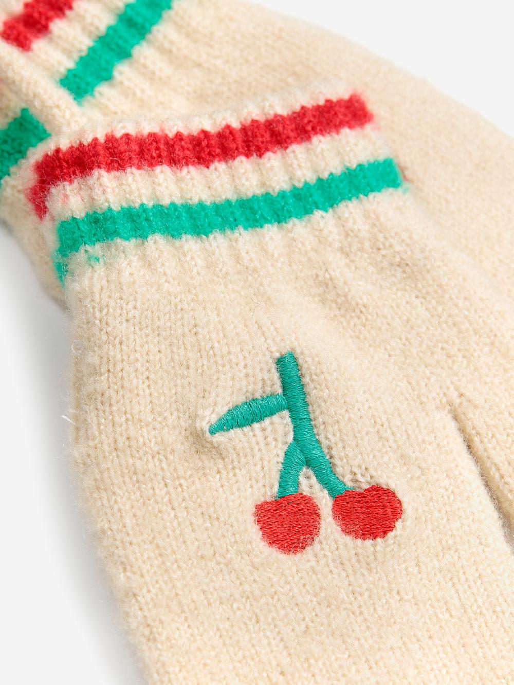 lmdi collection Manoplas de punto Cherry Bobo Choses Superdescuento