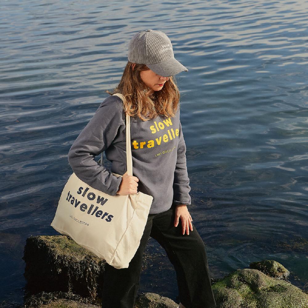 lmdi collection Gorra Slow Travellers Gris LMDI Collection Última moda
