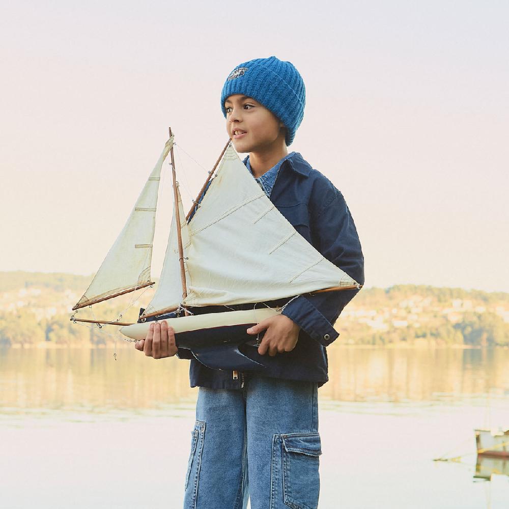 lmdi collection Gorro Slow Travellers Azul LMDI Collection Descuento por venta flash