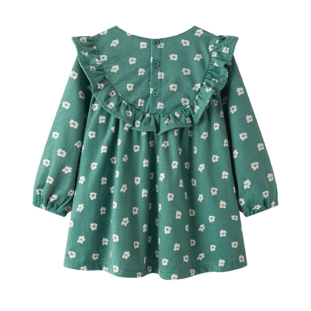 lmdi collection Vestido de bebé NWS flores verde Outlet
