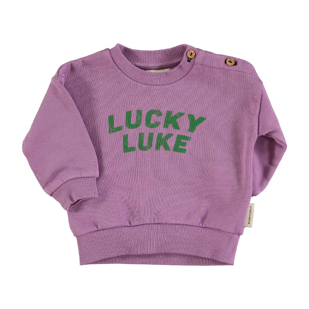 lmdi collection Sudadera de bebé malva “Lucky Luke” Piupiuchick Gran oferta