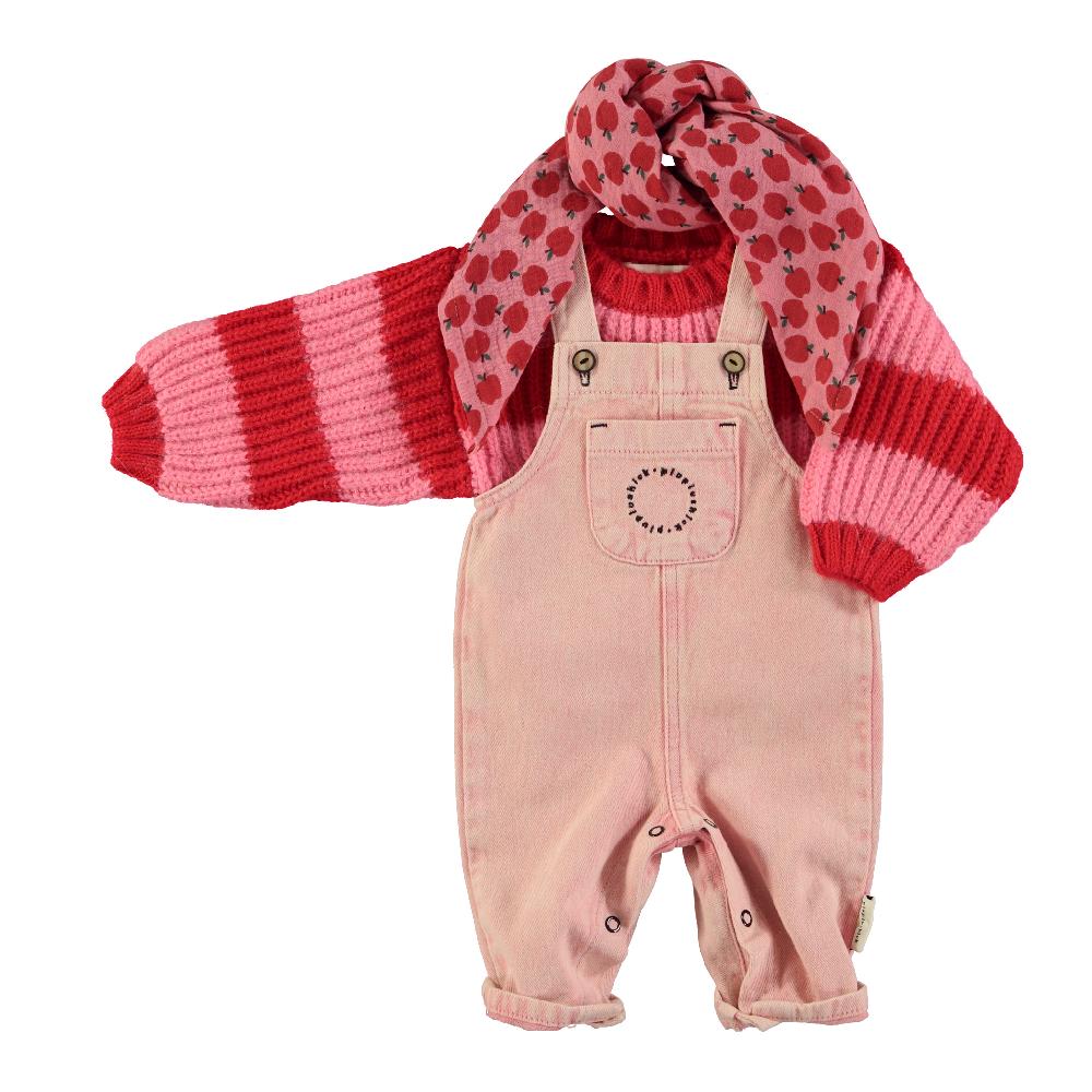 lmdi collection Jersey de bebé rayas rojo&rosa Piupiuchick Ventas relámpago