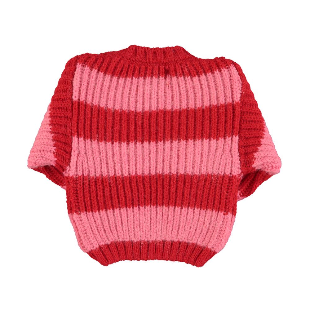 lmdi collection Jersey de bebé rayas rojo&rosa Piupiuchick Ventas relámpago