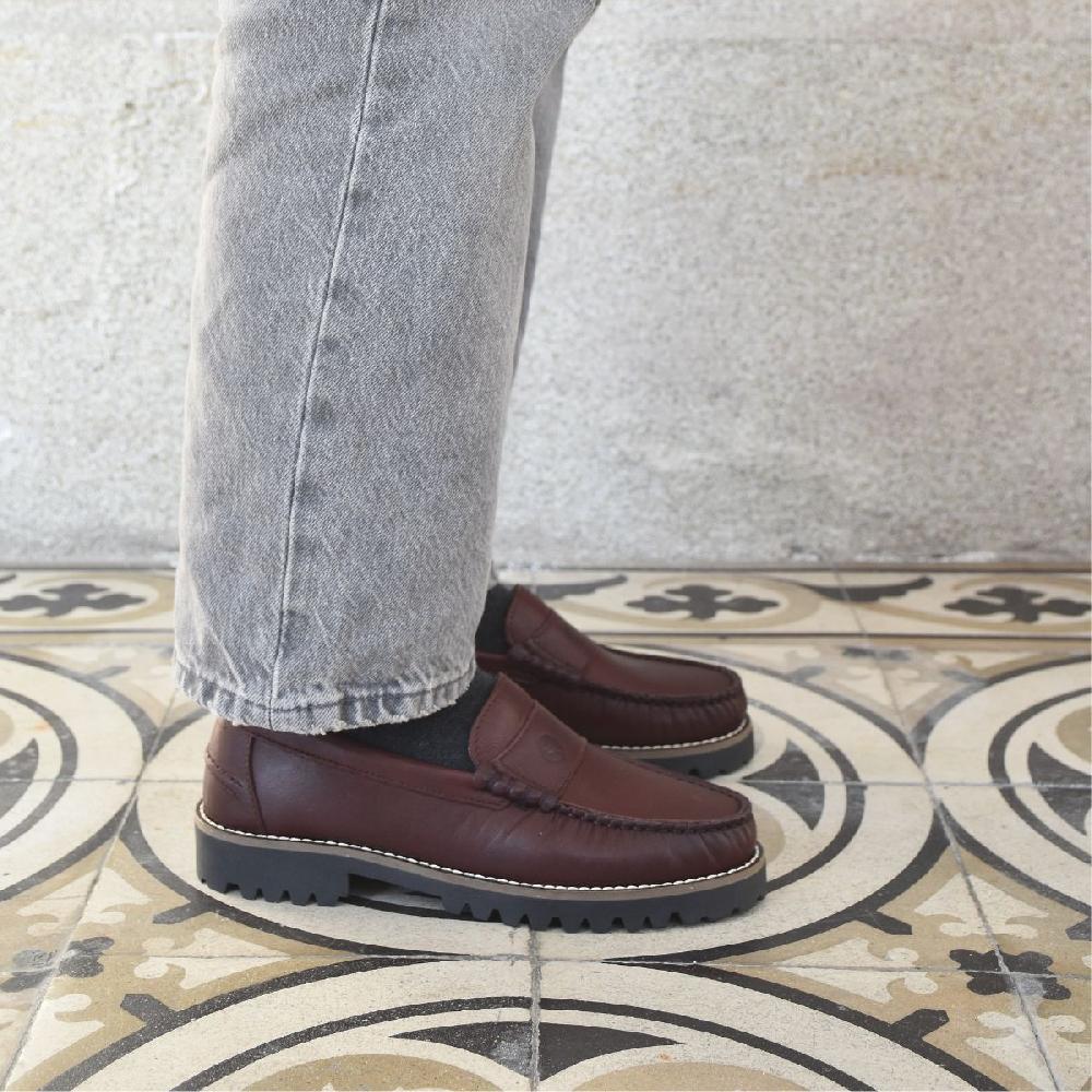 lmdi collection Mocasín Chunky Burdeos LMDI Collection Rebajas online