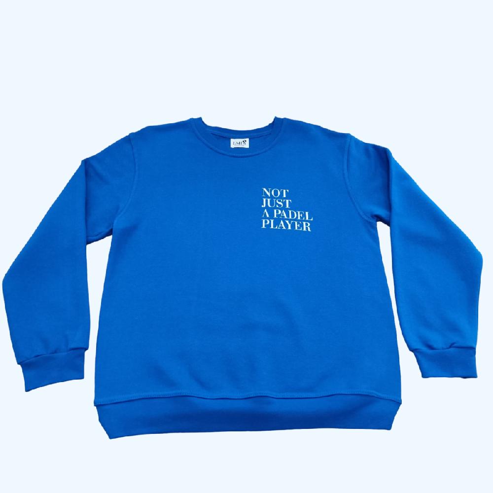lmdi collection Sudadera Edición Limitada ‘Not just a pádel player’ azulón/ blanco LMDI Collection COMPRAR AHORA