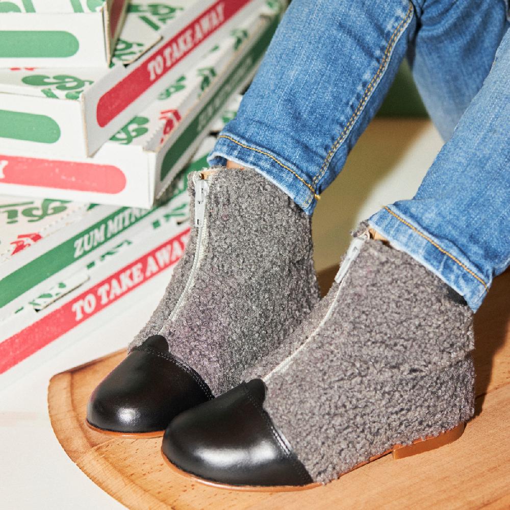 lmdi collection Bota Pascuala Gris Tratoria LMDI Collection Venta caliente