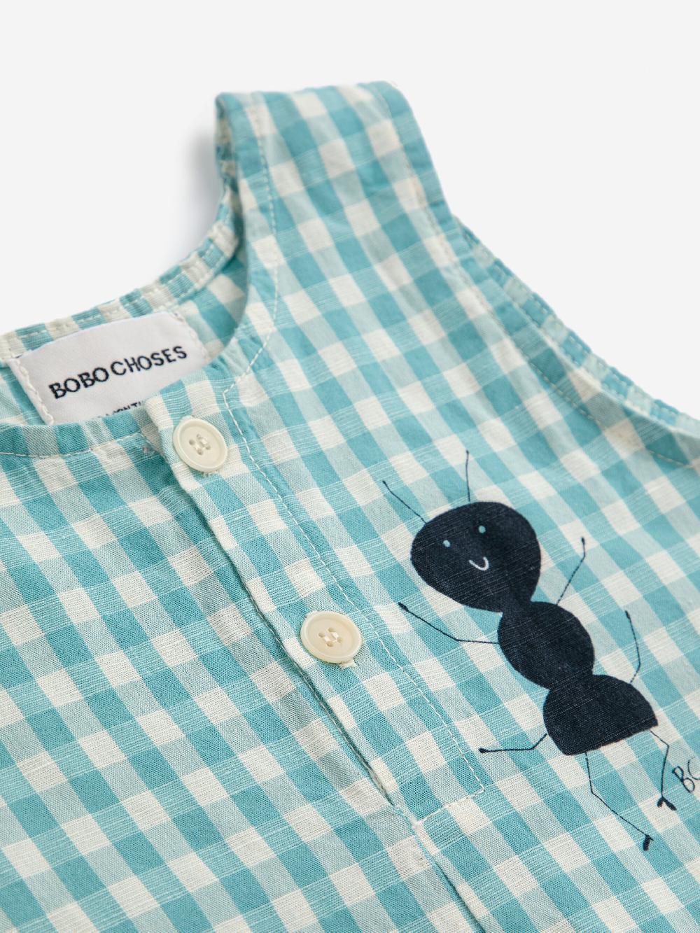 lmdi collection Ant vichy woven playsuit Solo queda un día